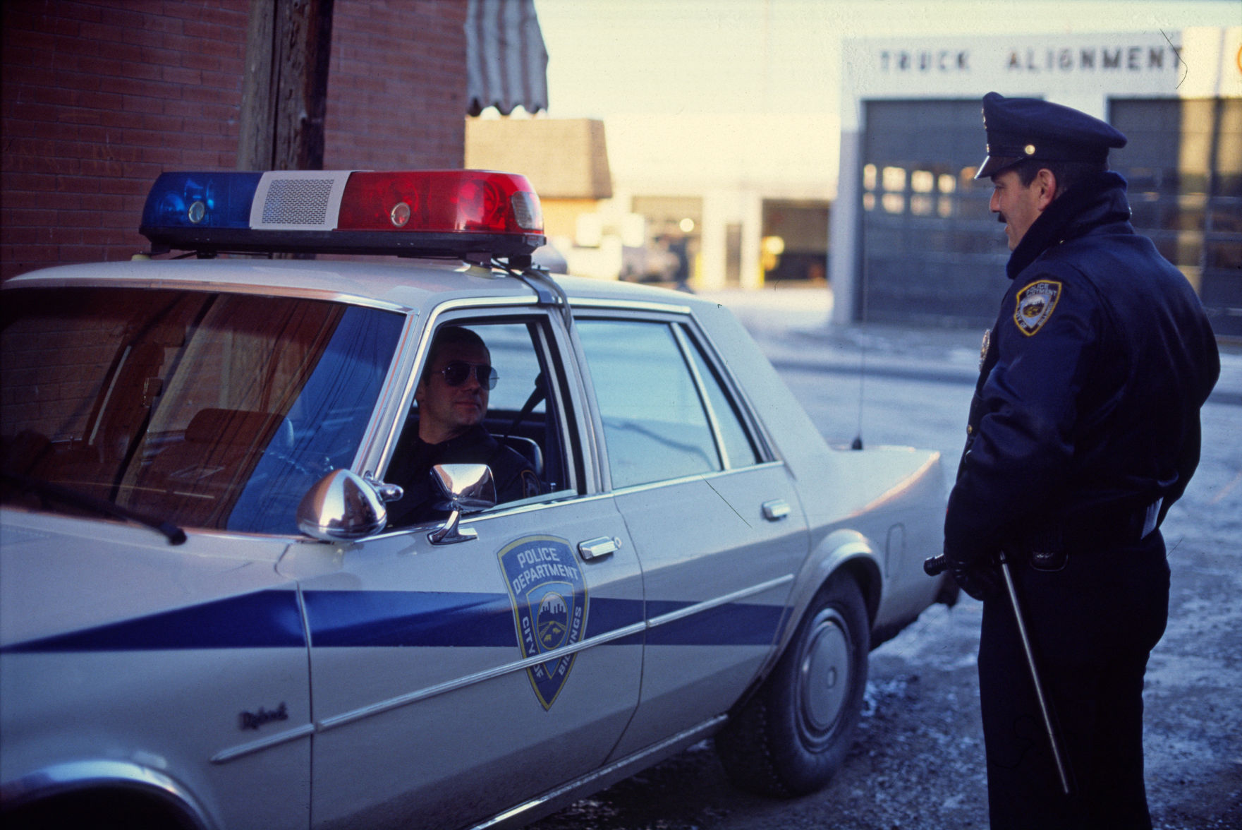 Billings police officers, 1984